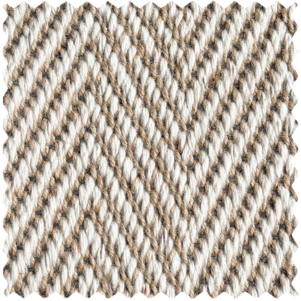 Callen Ivory White Rug Sample