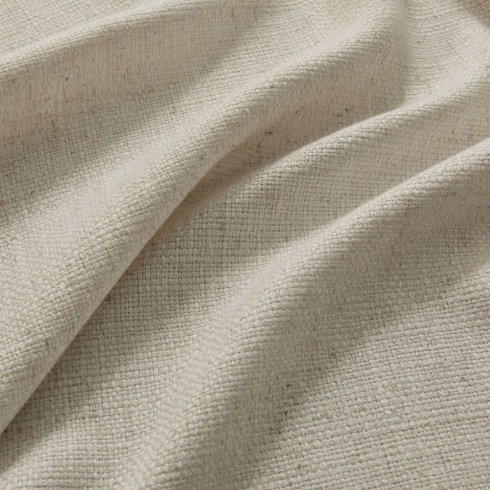 Cameron Soft Linen Blend Crosshatch Textured Curtains