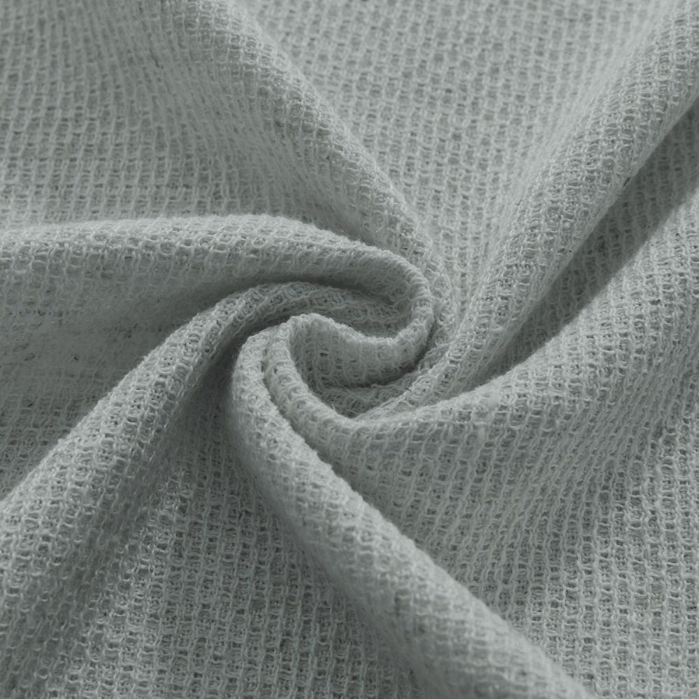 Carl Soft Linen Blend Crochet Textured Curtains