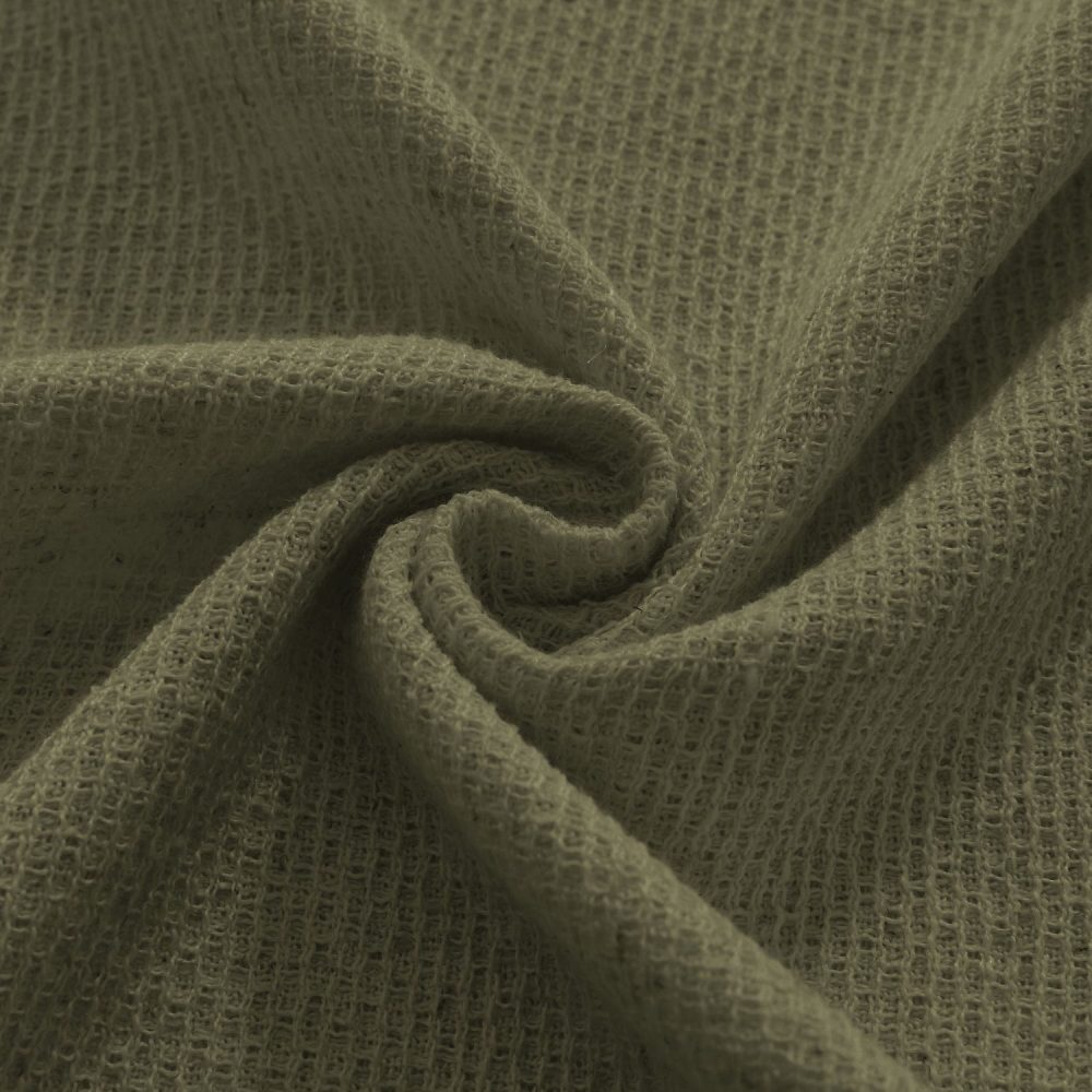 Carl Soft Linen Blend Crochet Textured Curtains