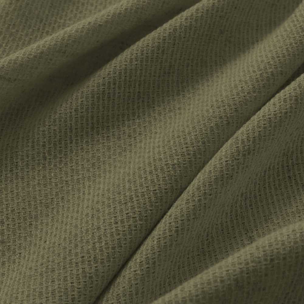 Carl Soft Linen Blend Crochet Textured Curtains