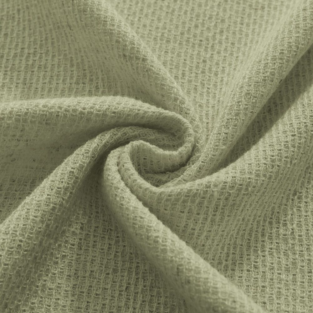 Carl Soft Linen Blend Crochet Textured Curtains