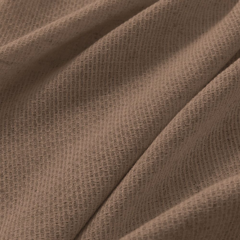 Carl Soft Linen Blend Crochet Textured Curtains