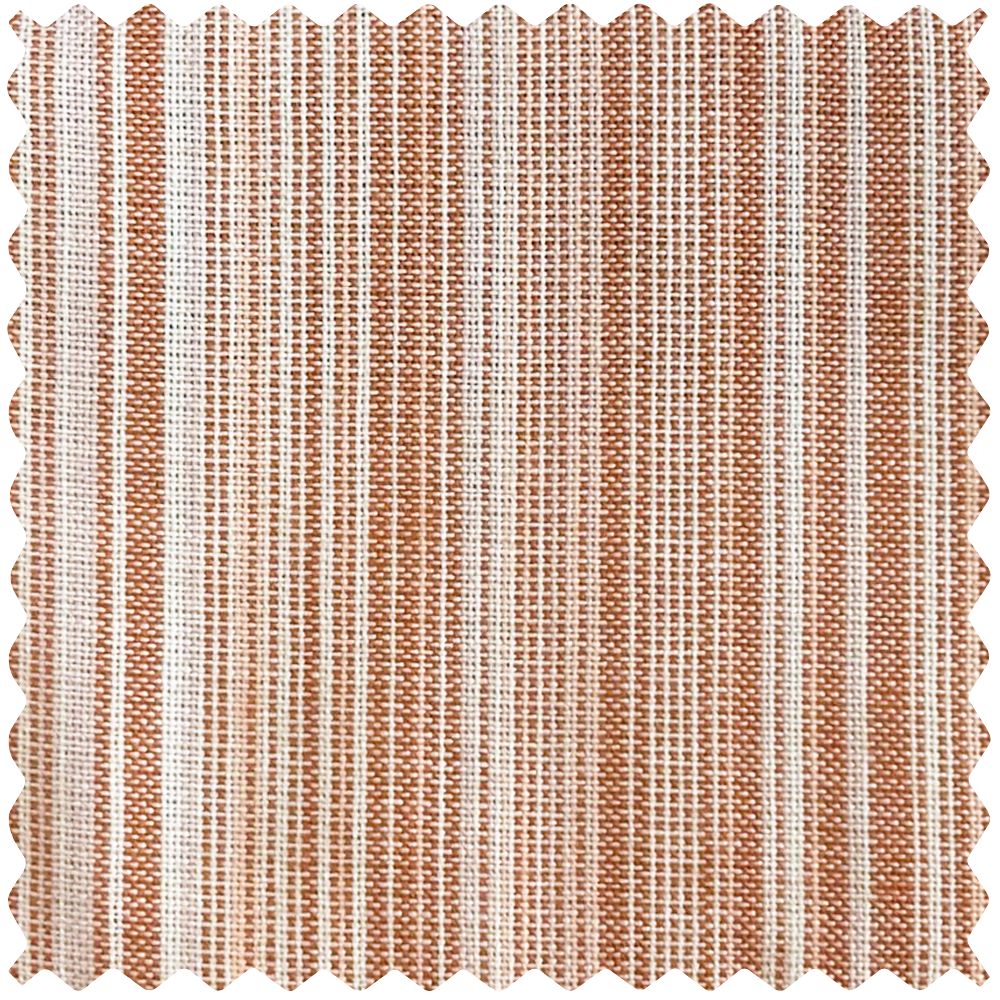 Casey Light Striped Cotton Custom Curtains