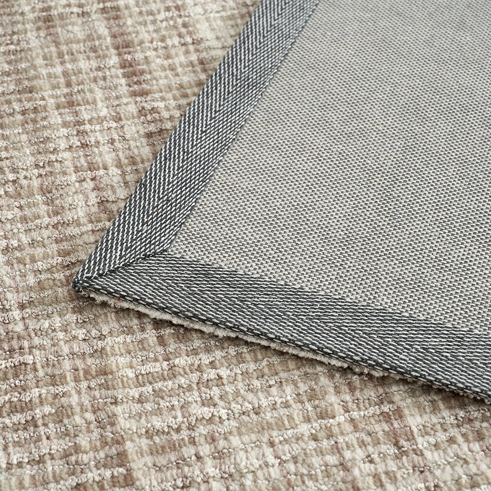Celeste Linear Textured Custom Wool Rug