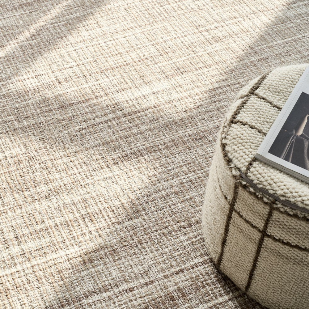Celeste Linear Textured Custom Wool Rug