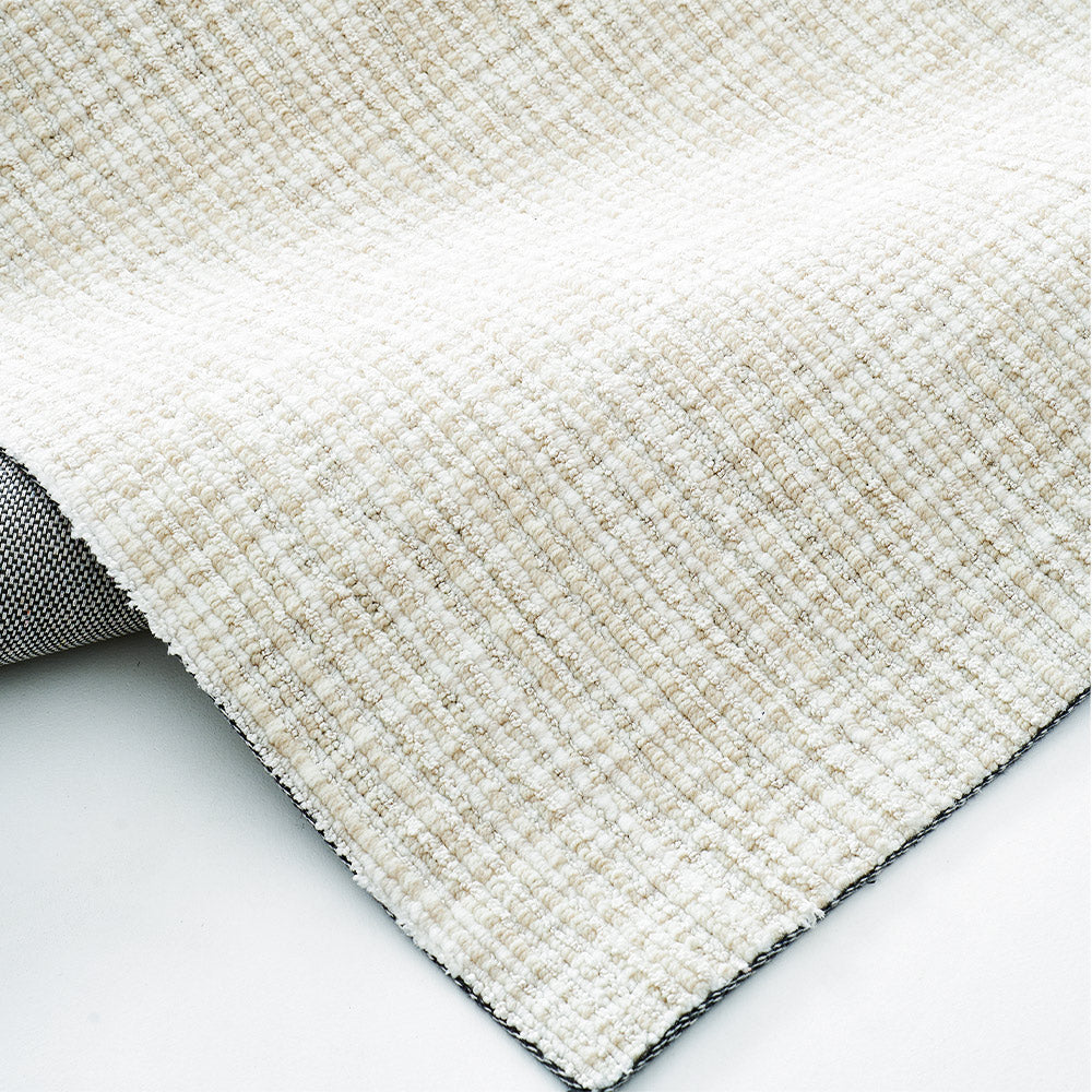 Tapis en laine personnalisé Celeste texturé linéaire