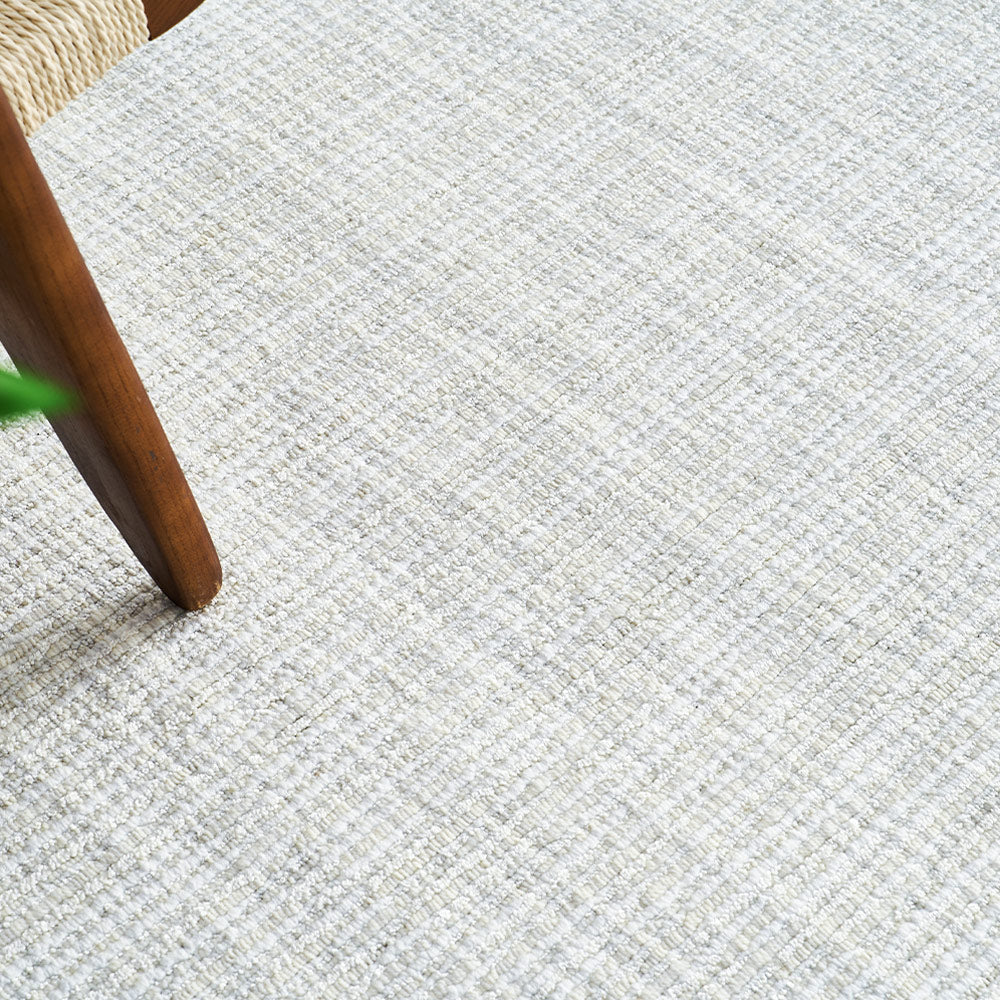 Tapis en laine personnalisé Celeste texturé linéaire