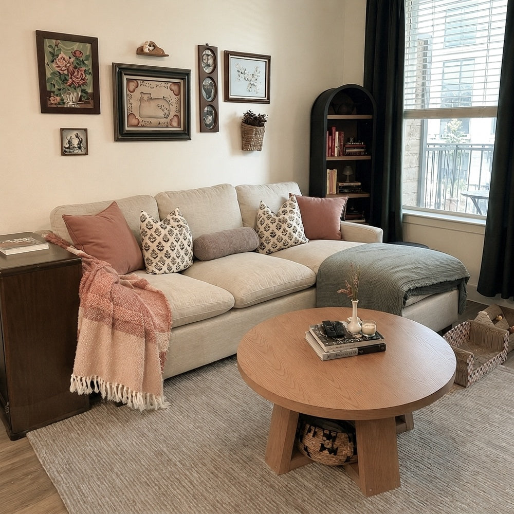 Celeste Linear Textured Custom Wool Rug