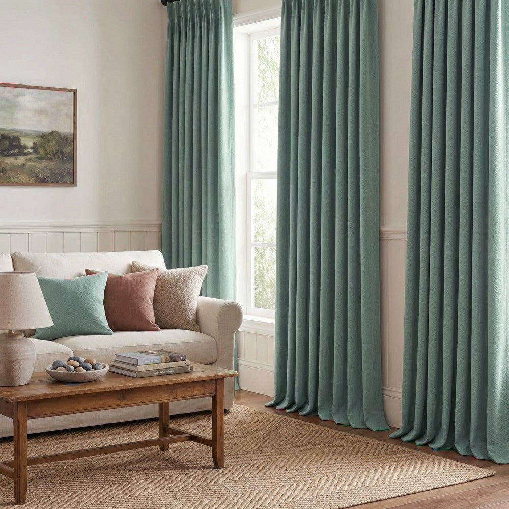 Chaska Unique Polyester Textured Curtains
