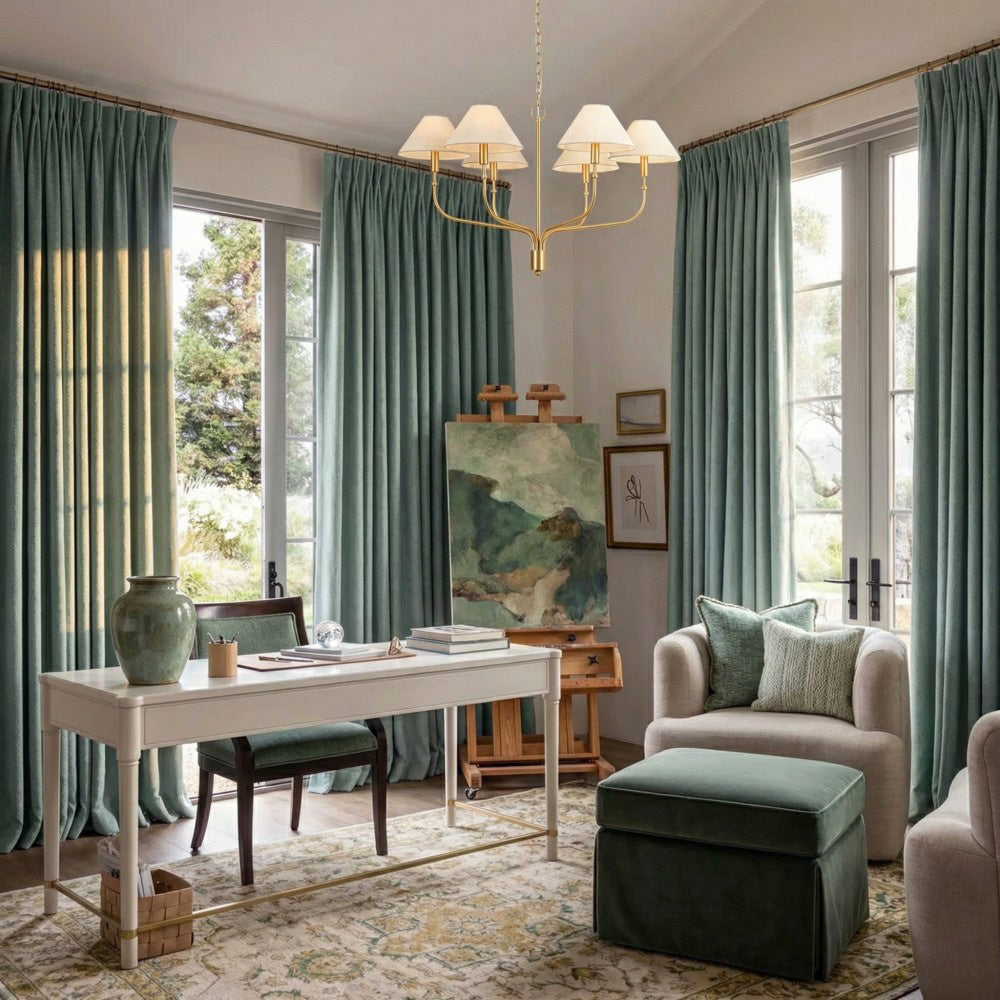 Chaska Unique Polyester Textured Curtains