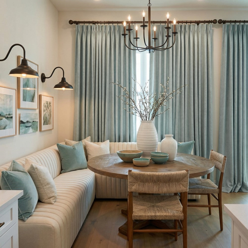 Chaska Unique Polyester Textured Curtains