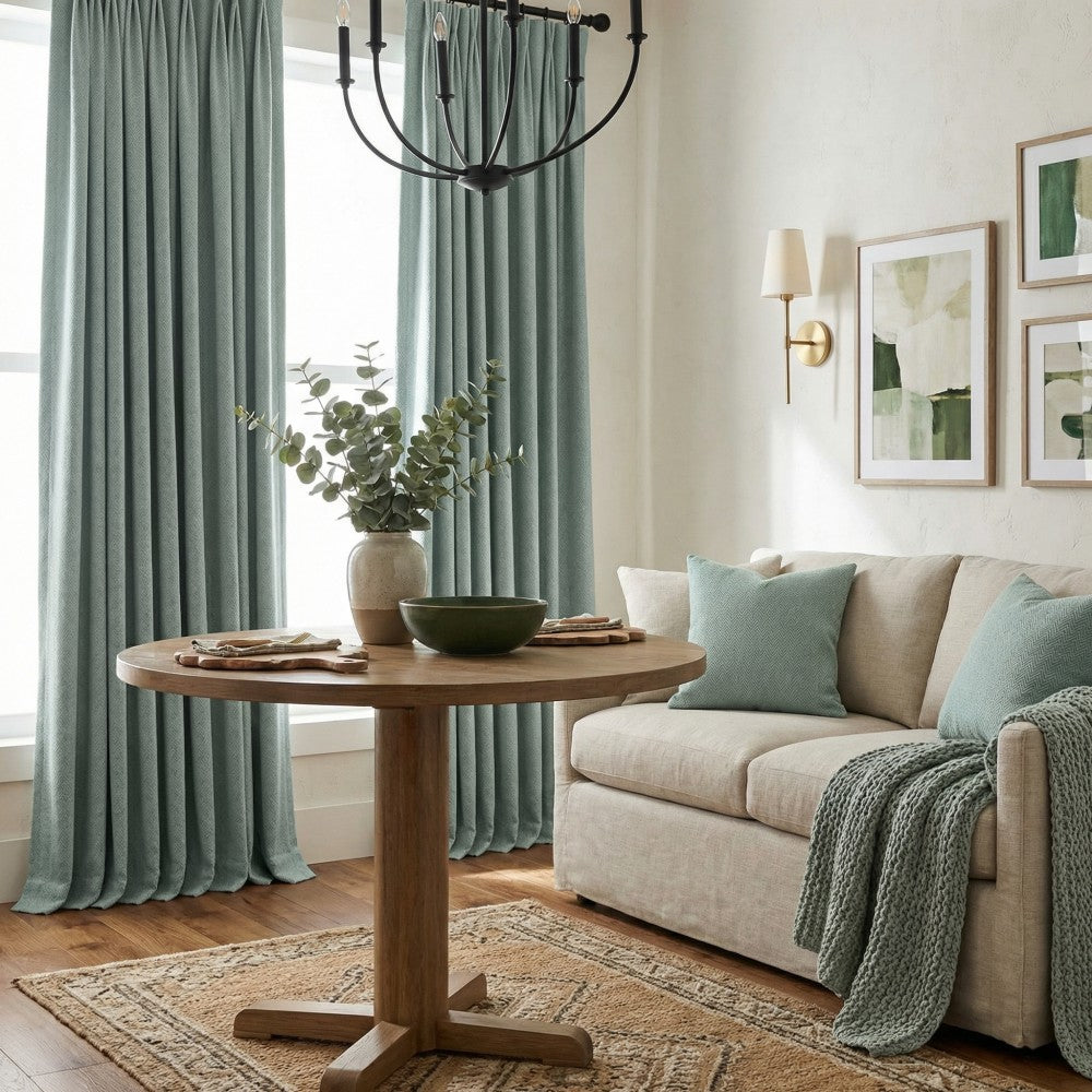 Chaska Unique Polyester Textured Curtains