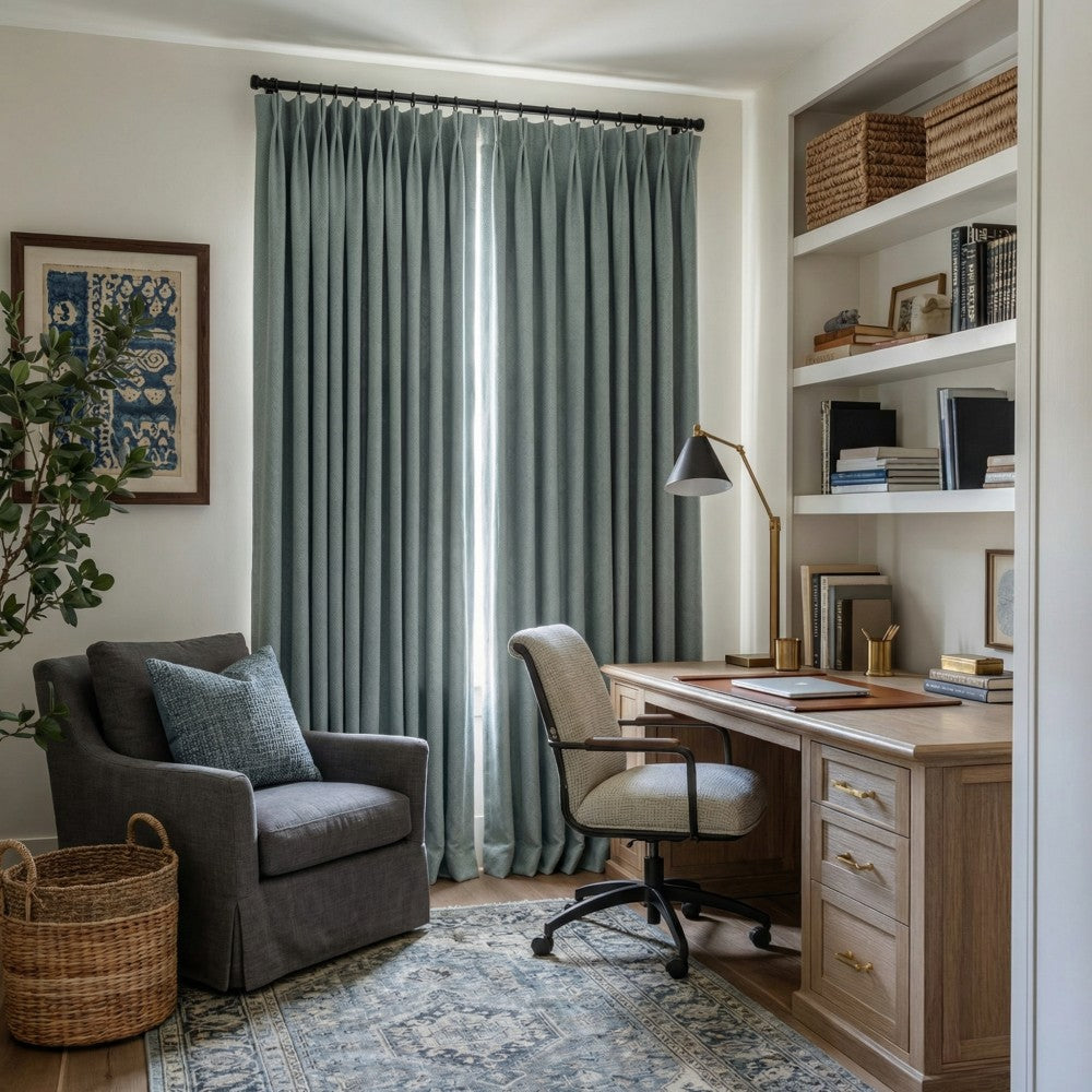 Chaska Unique Polyester Textured Curtains