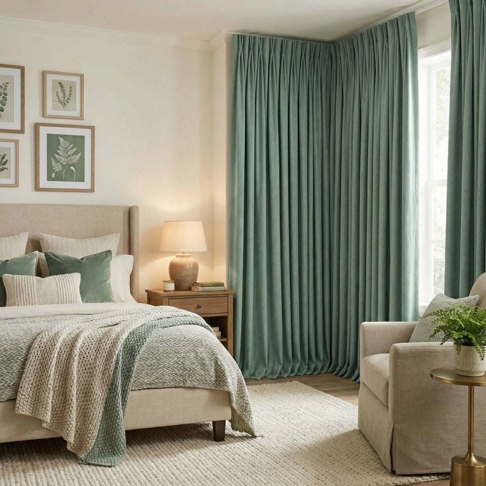 Chaska Unique Polyester Textured Curtains