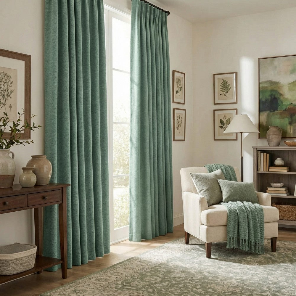 Chaska Unique Polyester Textured Curtains