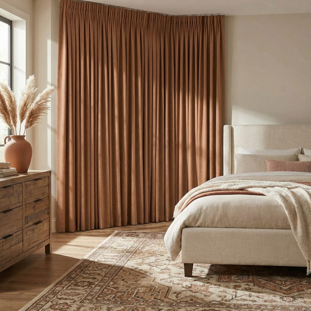 Chaska Unique Polyester Textured Curtains