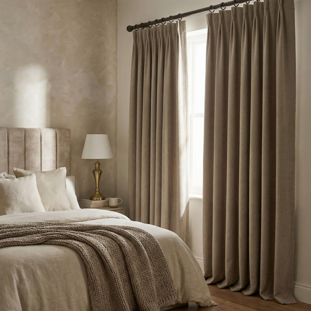 Chaska Unique Polyester Textured Curtains