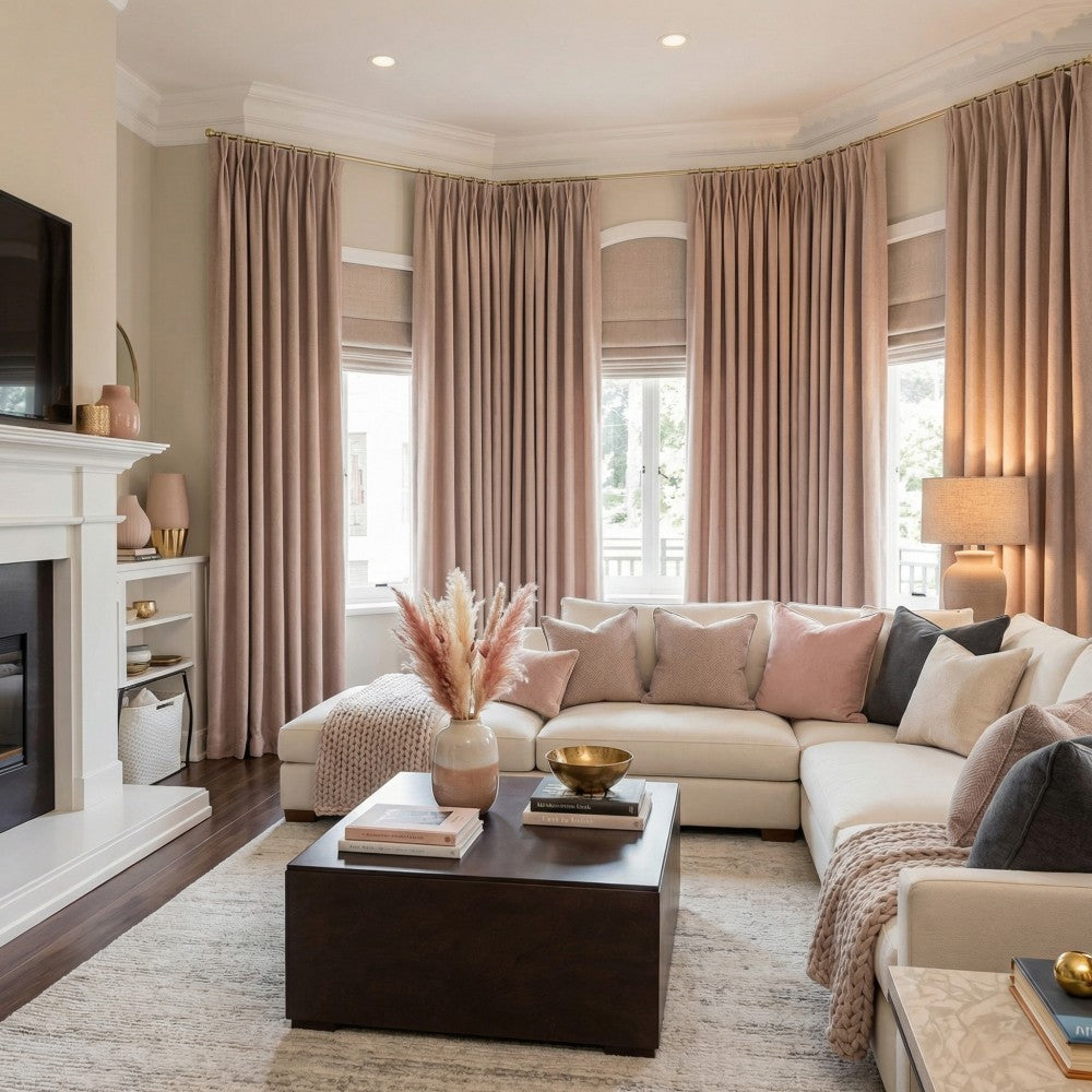 Chaska Unique Polyester Textured Curtains