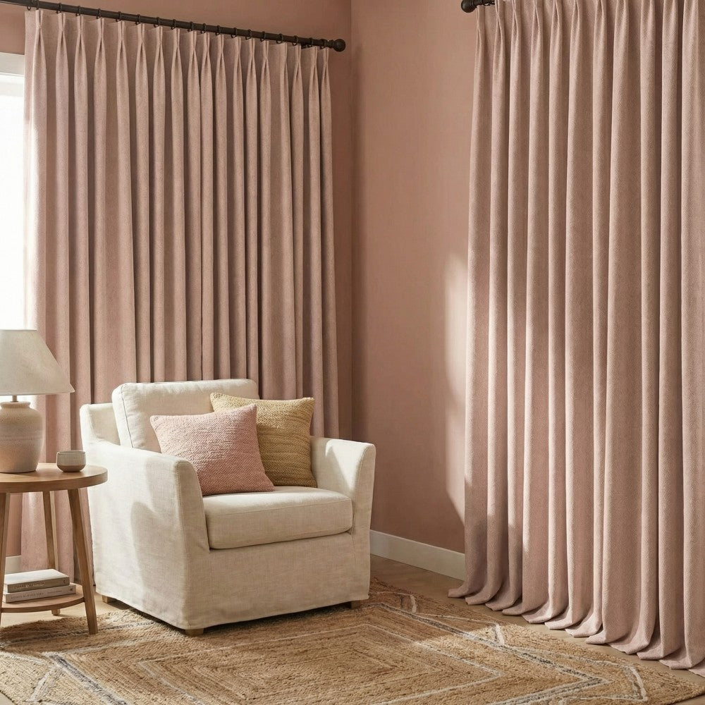 Chaska Unique Polyester Textured Curtains