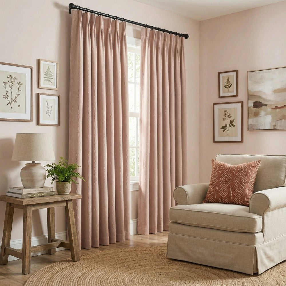 Chaska Unique Polyester Textured Curtains