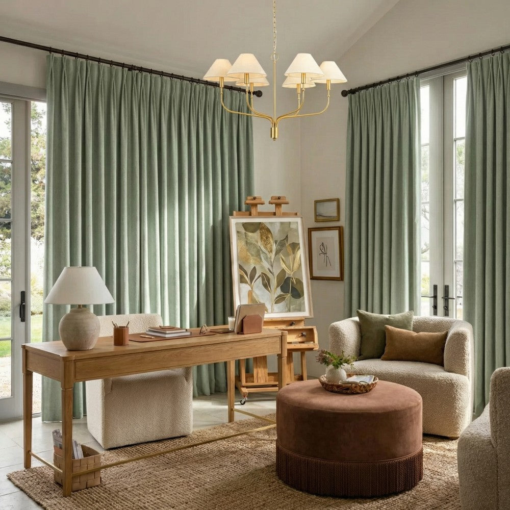 Chaska Unique Polyester Textured Curtains