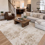 Clairmont Modern Neutral Speckled Texture Custom Rug
