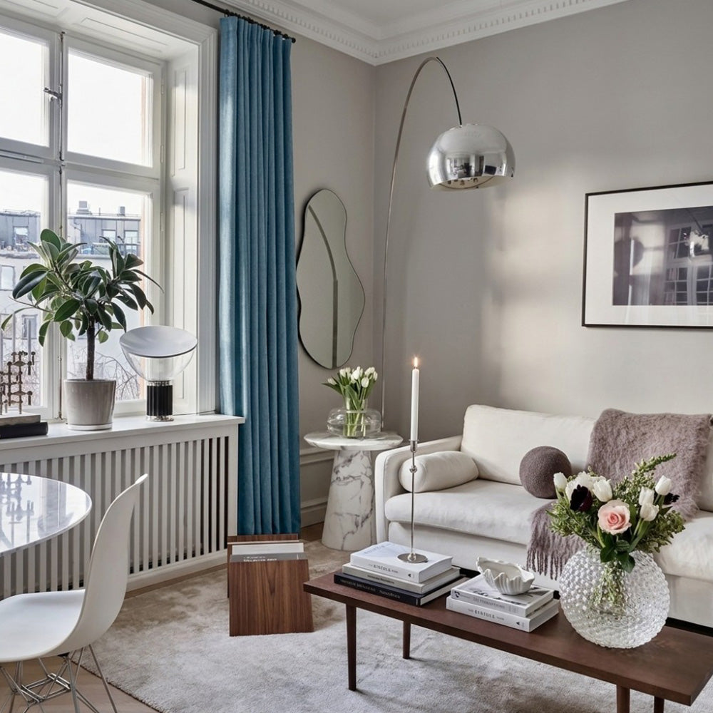 Clive Cotton Soft 100% Blackout Thermal Curtains
