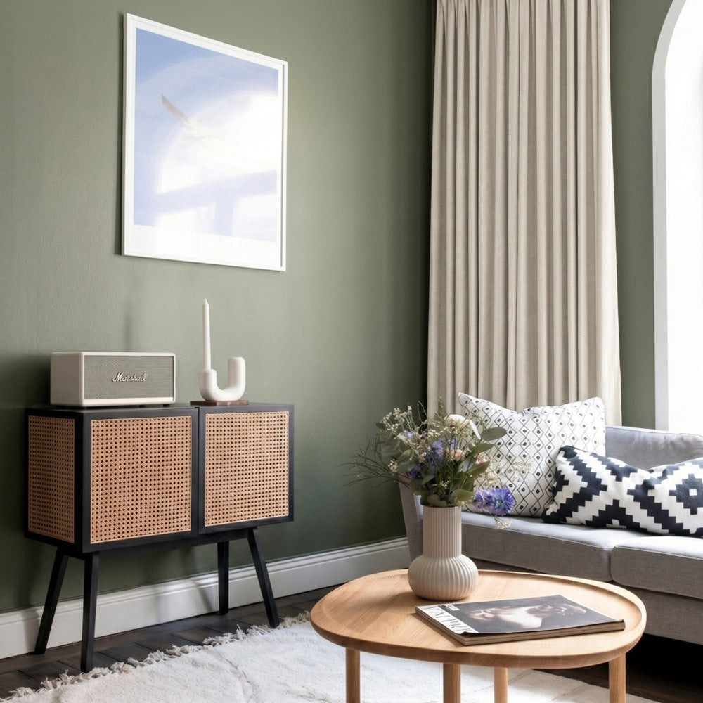 Clive Cotton Soft 100% Blackout Thermal Curtains