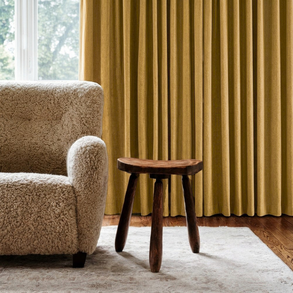 Clive Cotton Soft 100% Blackout Thermal Curtains