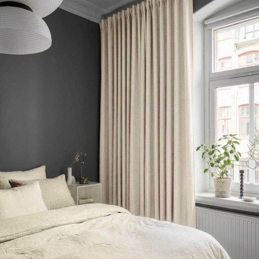 Clive Cotton Soft 100% Blackout Thermal Curtains