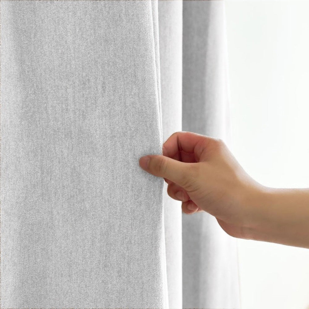 Clive Cotton Soft 100% Blackout Thermal Curtains