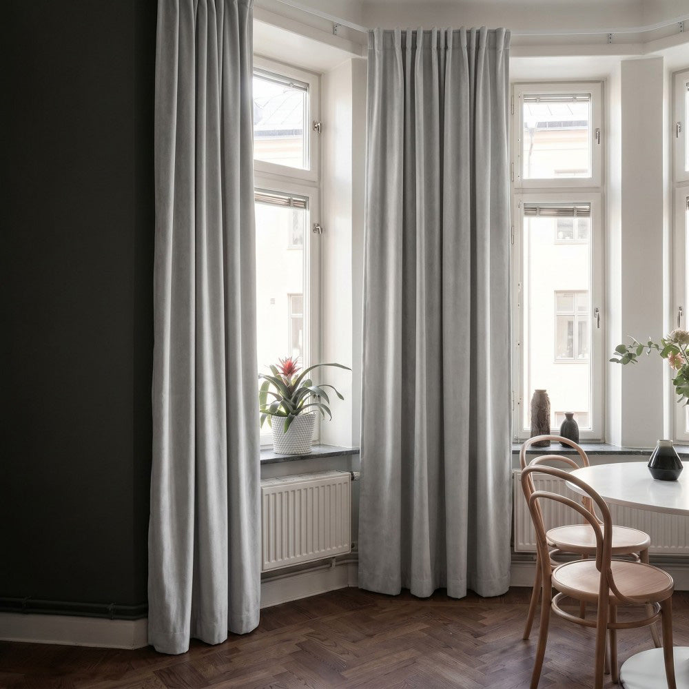 Clive Cotton Soft 100% Blackout Thermal Curtains