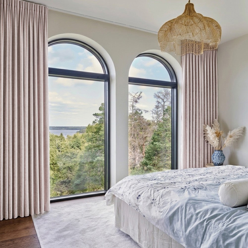 Clive Cotton Soft 100% Blackout Thermal Curtains
