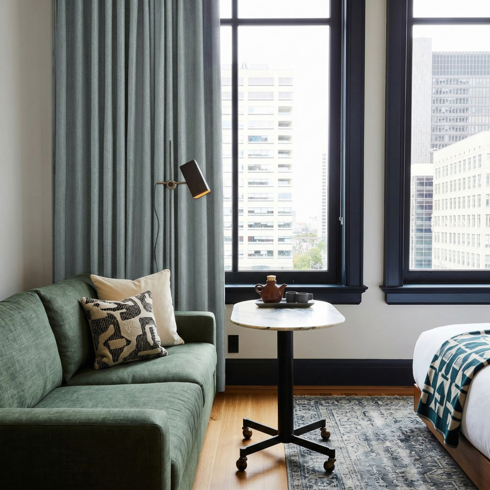 Clive Cotton Soft 100% Blackout Thermal Curtains