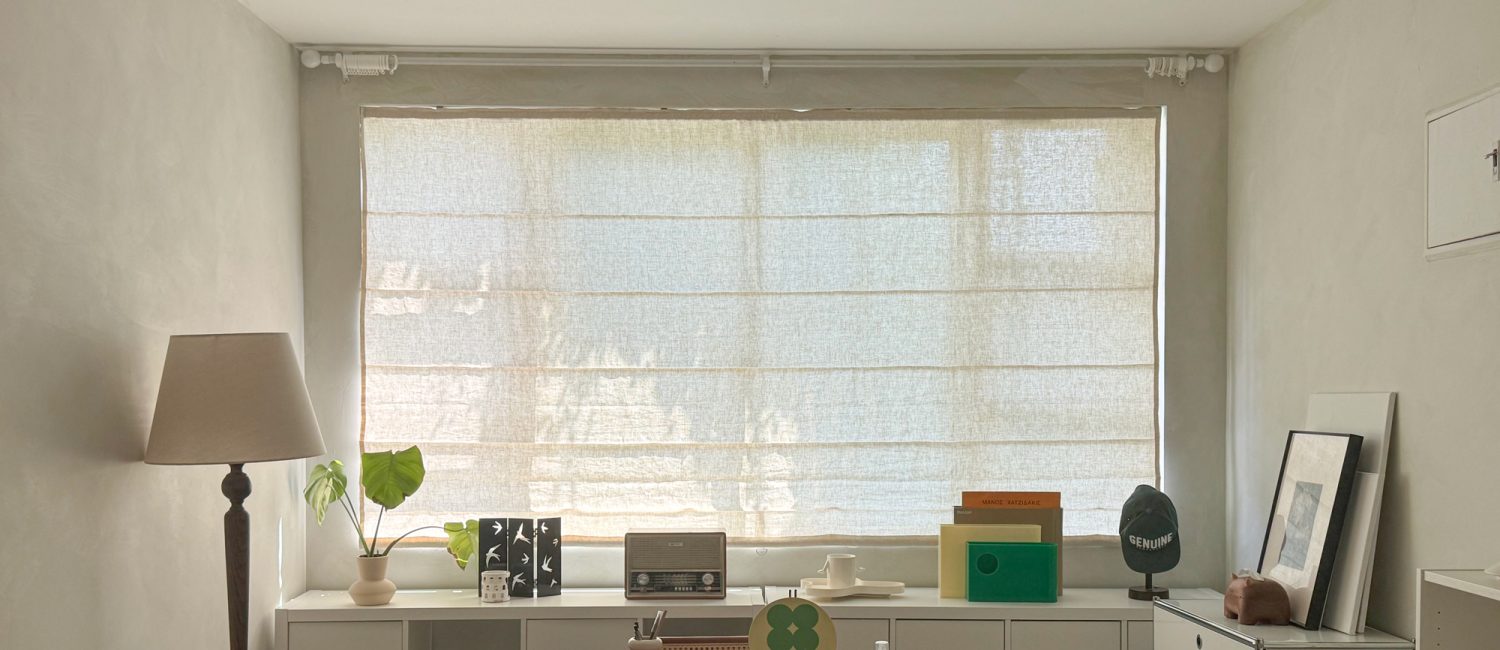 Custom Roman Shades