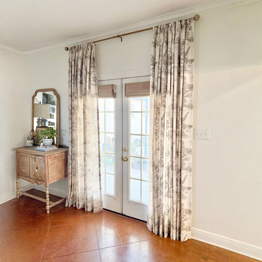 Daphne French Country Style Toile Curtains