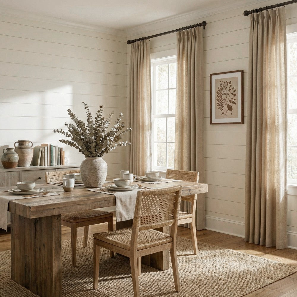 Darya Soft Semi Sheer Curtains