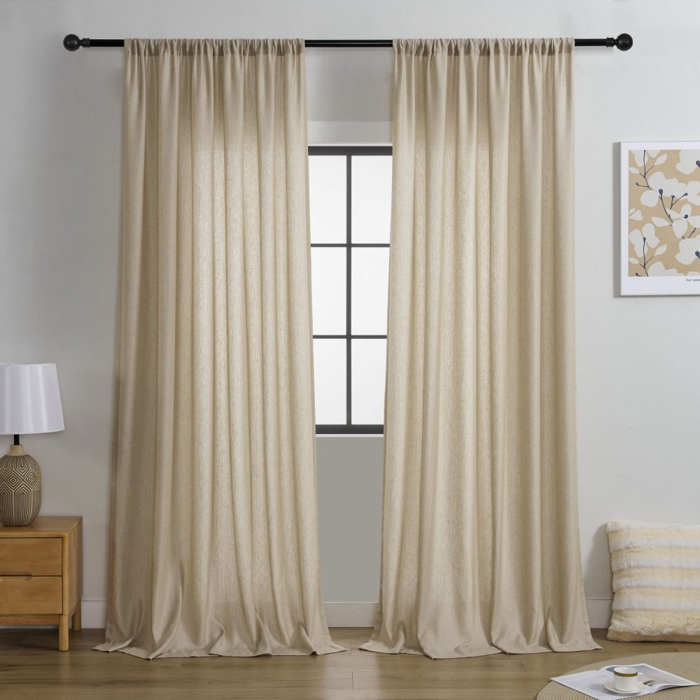 Darya Soft Semi Sheer Curtains