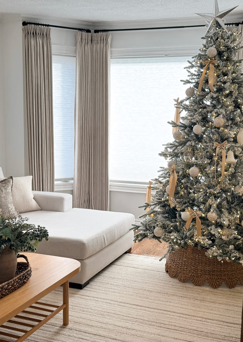 Doris bamboo textured curtains