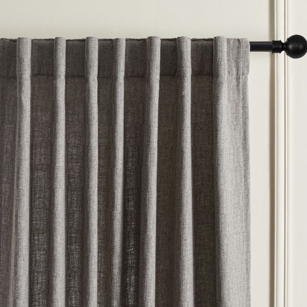 Doris Bamboo Textured Linen Curtains