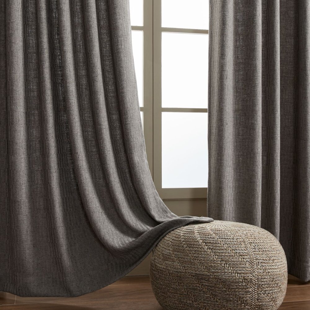 Doris Bamboo Textured Linen Curtains