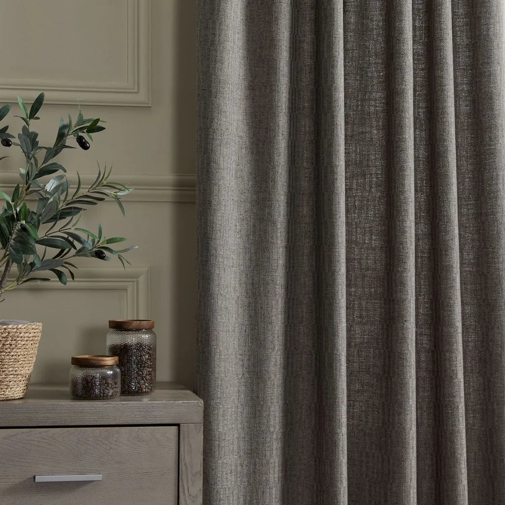 Doris Bamboo Textured Linen Curtains