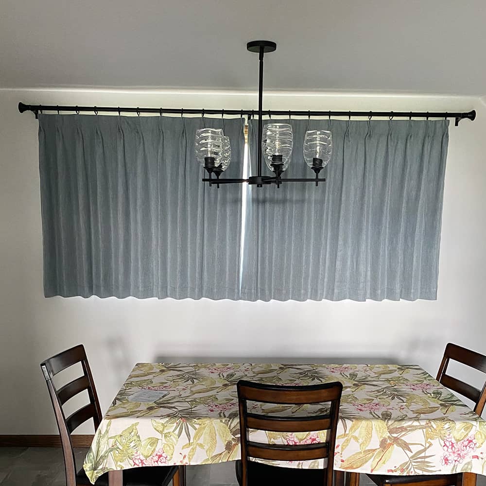 Eli Classic Herringbone Cotton Curtains