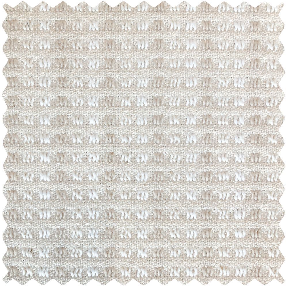 Elio Stripe Woven Textured Linen Curtains