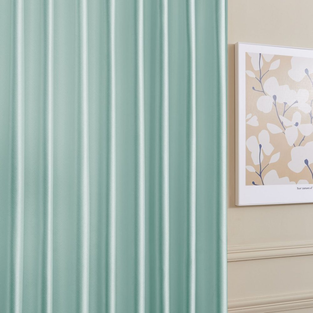 Finley Faux Satin Polyester Curtains