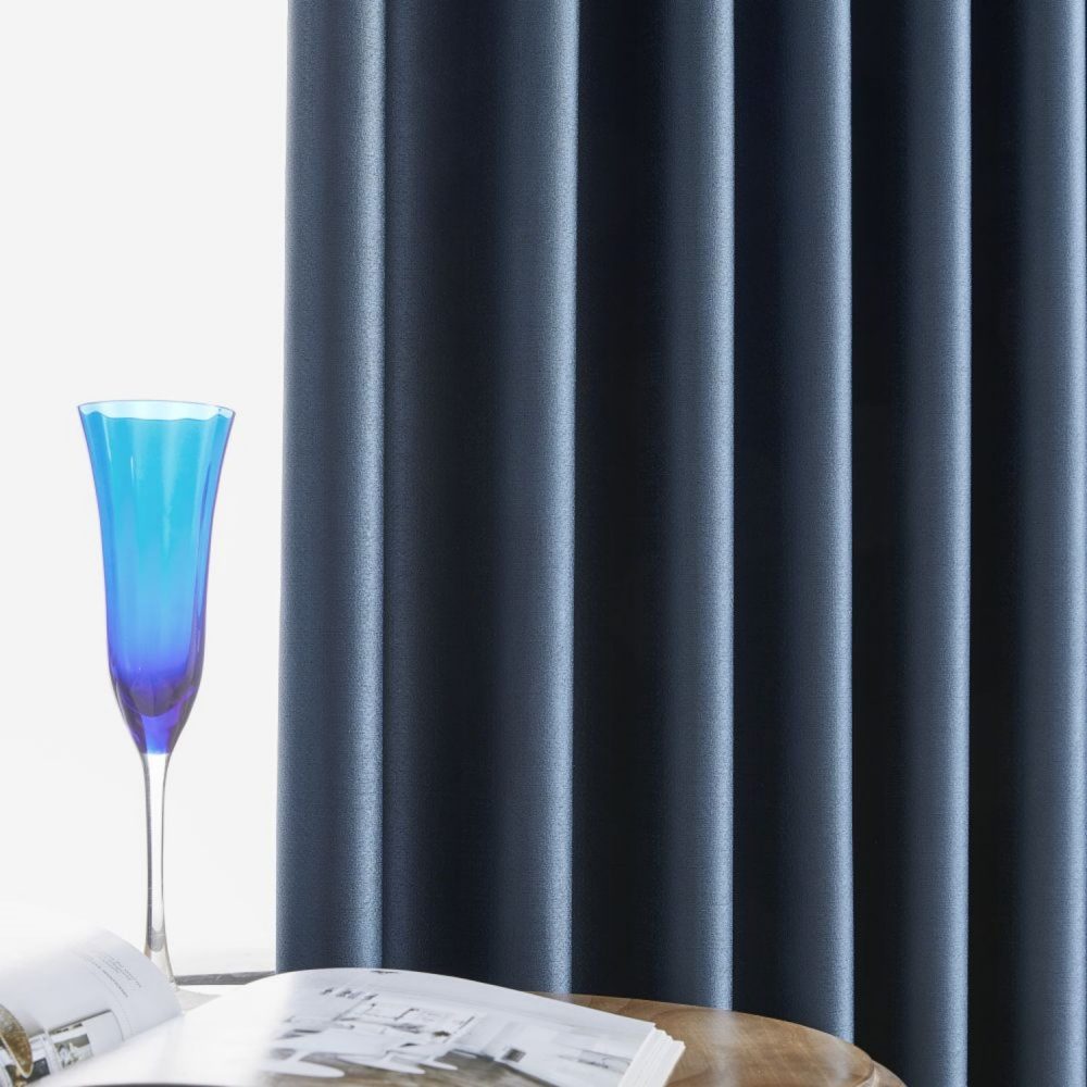 Finley Faux Satin Polyester Curtains