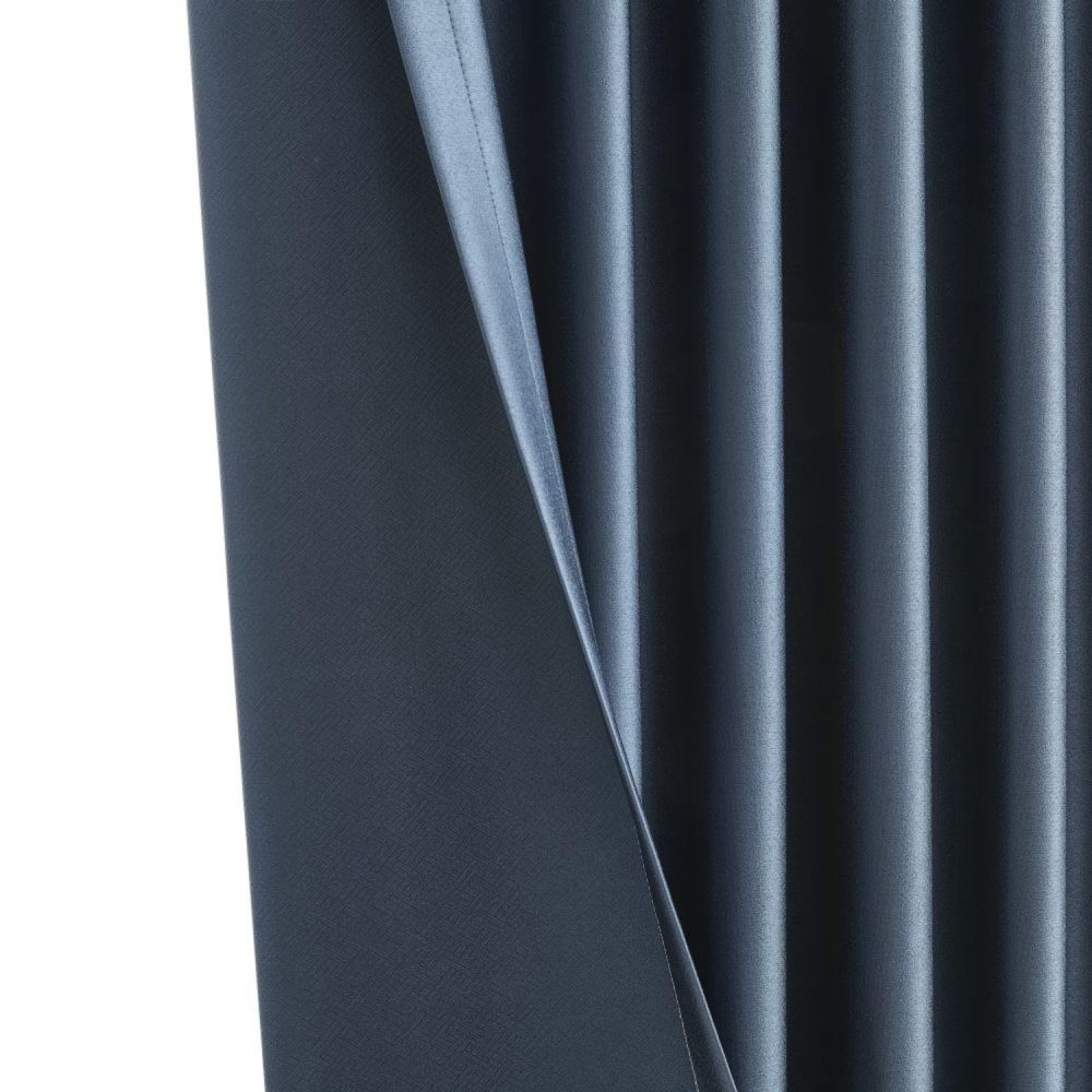 Finley Faux Satin Polyester Curtains