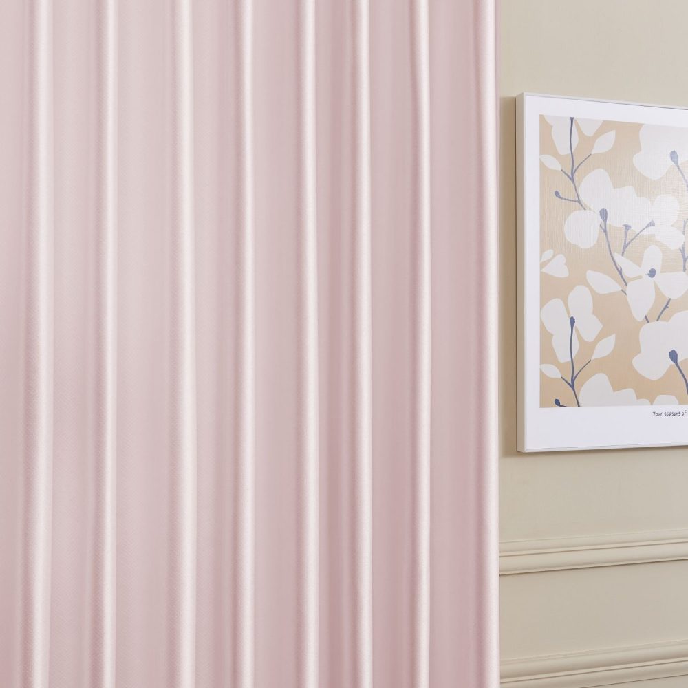 Finley Faux Satin Polyester Curtains