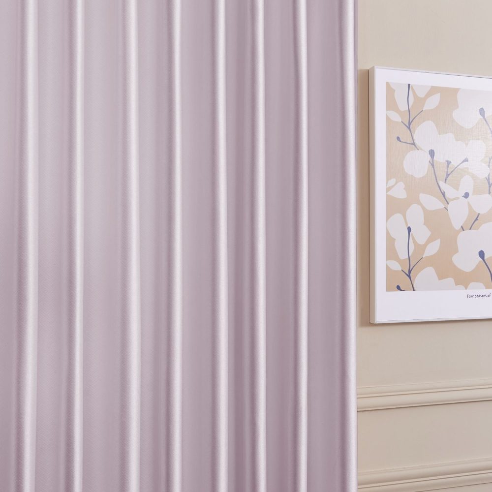 Finley Faux Satin Polyester Curtains